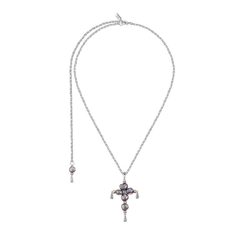 Колье Жемчужный крест