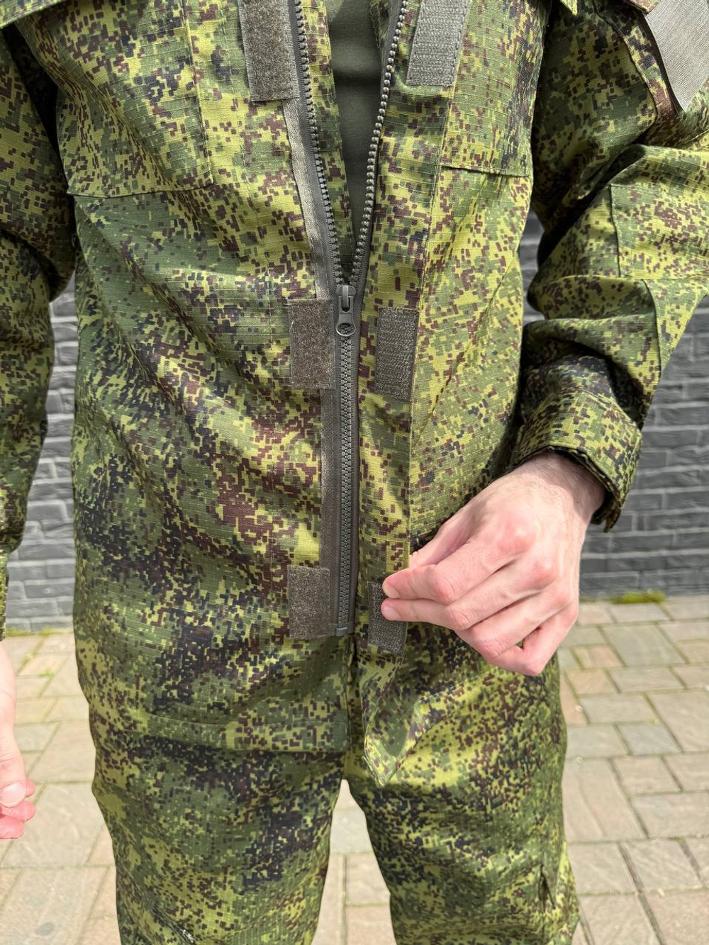 Костюм летний ВКПО зеленая цифра лайт