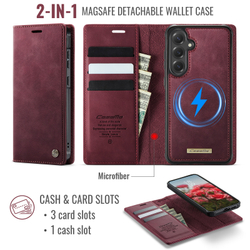 Чехол-кошелек CaseMe 2 in 1 MagSafe Samsung Galaxy S24