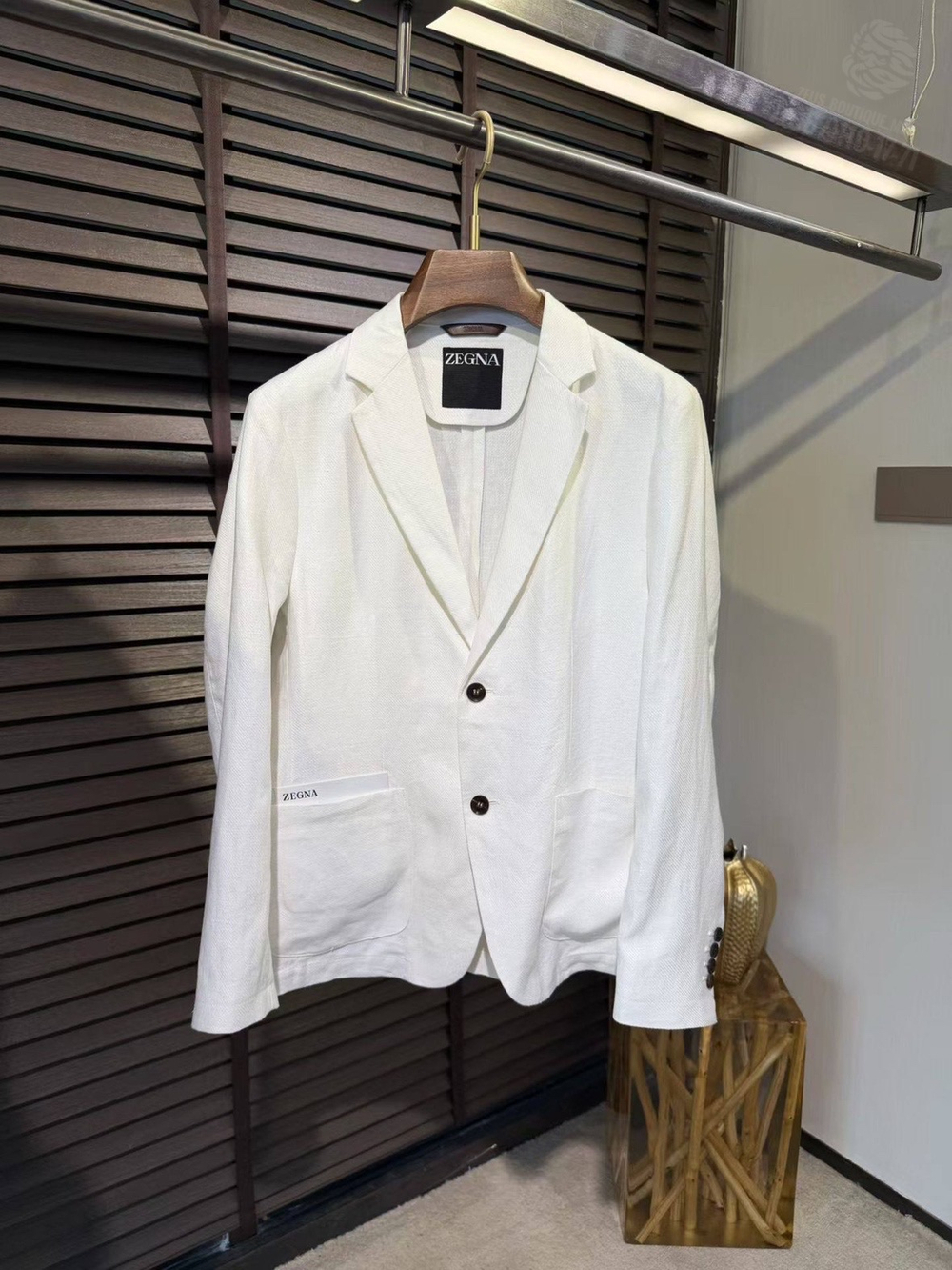 Льняной костюм Ermenegildo Zegna