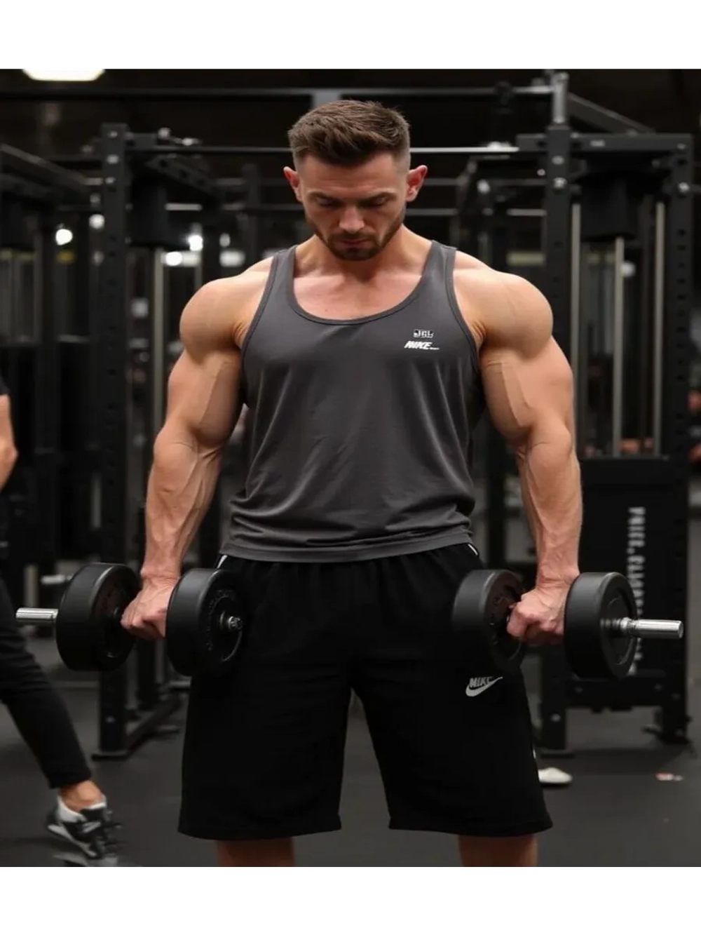 Шорты спортивные Nike удлиненные бриджи