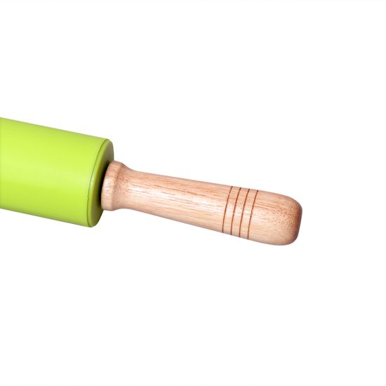 Скалка силиконовая 47 см. с вращающимся валиком Kamille KM-7711