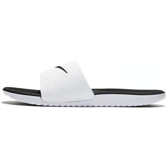 Nike Kawa Slide 'White Black'