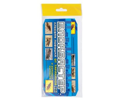 Ловушка клеевая от тараканов и муравьев Блокбастер