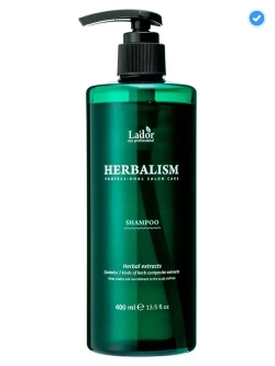 Шампунь для волос с комплексом трав Lador Herbalism Shampoo 400 мл