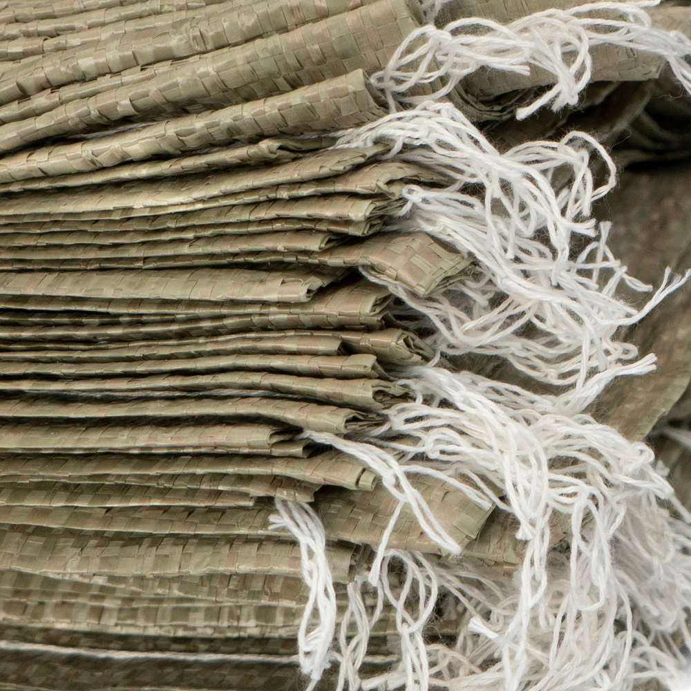 Мешок для строительного мусора ПП 55х95 см зеленый