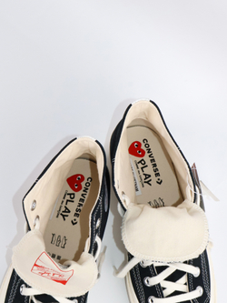 Кеды Converse x Comme des Garcons Play Chuck 70 CDG Hi Small Heart Black