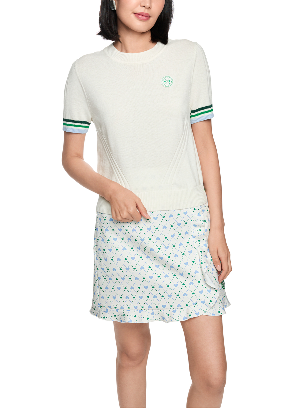 Джемпер из хлопка и шерсти