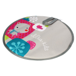 Ледянка мягкая диаметр 450 мм с рисунком, Коллаж-Мишка