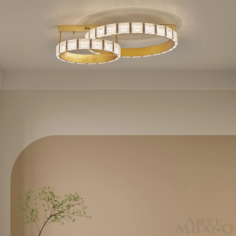 Потолочная люстра Arte Milano AM-VENEZIA 310183/D600-D400 GD