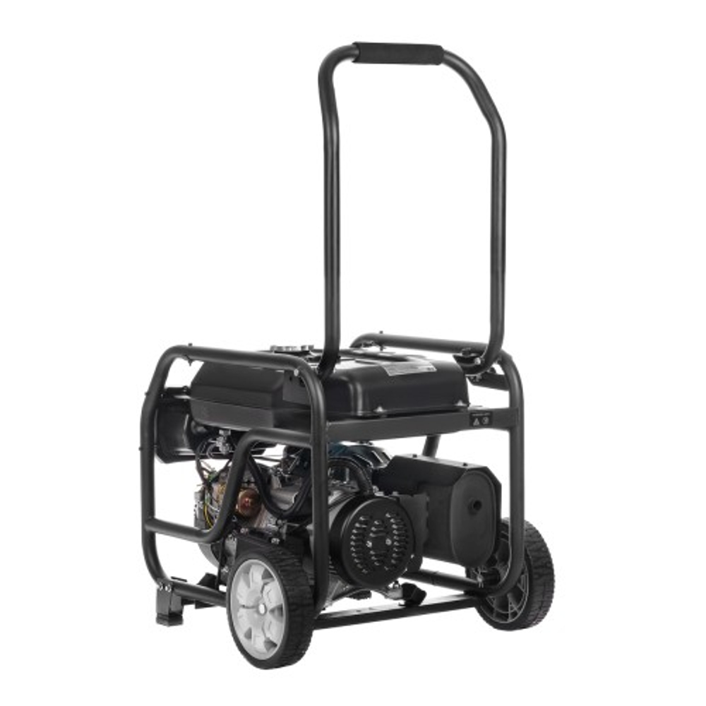 Генератор бензиновый HYUNDAI HHY  7050FE с колесами HHY 7050FE