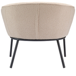 Лаунж-кресло Bergenson Bjorn Paal, букле, бежевое