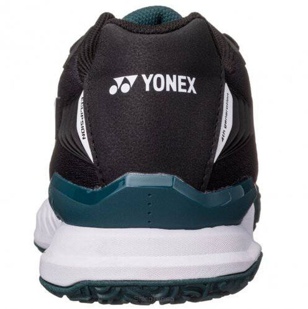Мужские кроссовки теннисные Yonex Power Eclipsion 4 Clay - black/green