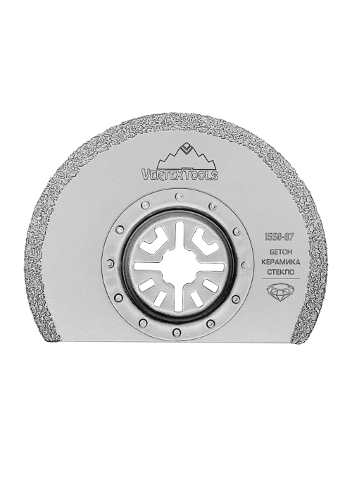 СЕГМЕНТНАЯ ПИЛЬНАЯ НАСАДКА С АЛМАЗНЫМ НАПЫЛЕНИЕМ 87мм