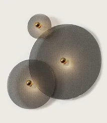 Бра Tan Tan A1053/5 см золотой металл + 1125/90 см черный Ротанг