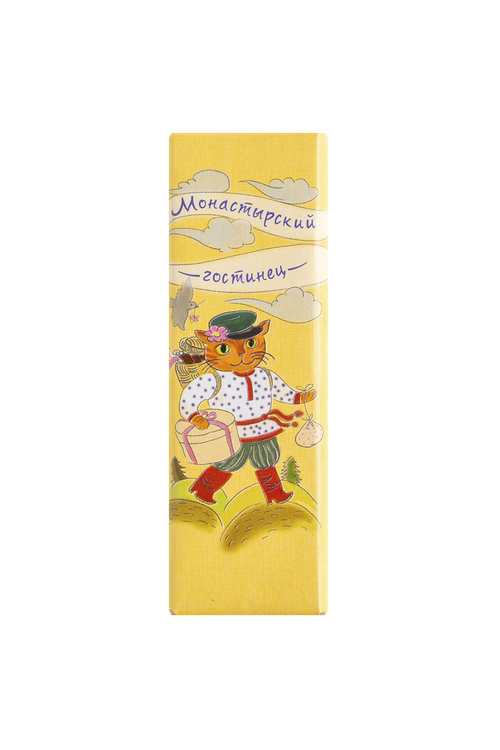 Шоколад горький постный "Монастырский гостинец" КОТ 25гр в бумажной этикетке