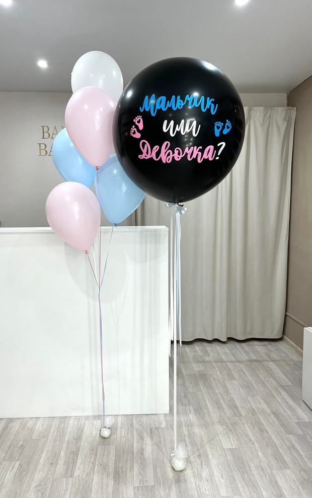 Шары гендерные мальчик или девочка №18