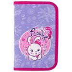 Пенал ПИФАГОР, 1 отделение, ламинированный картон, 19х11 см, "RABBIT", 229151