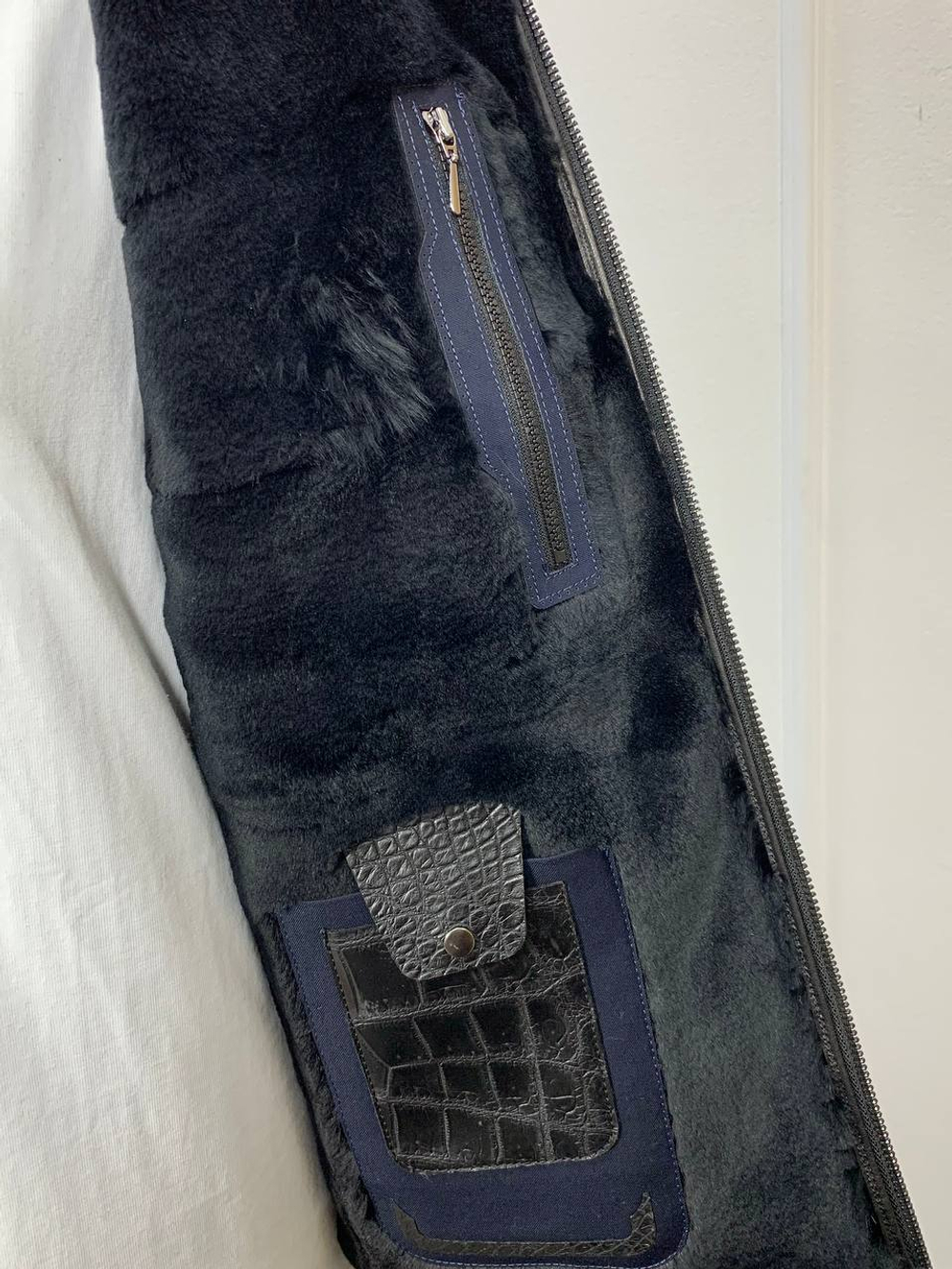 Куртка Brunello Cucinelli вставка из кожи крокодила
