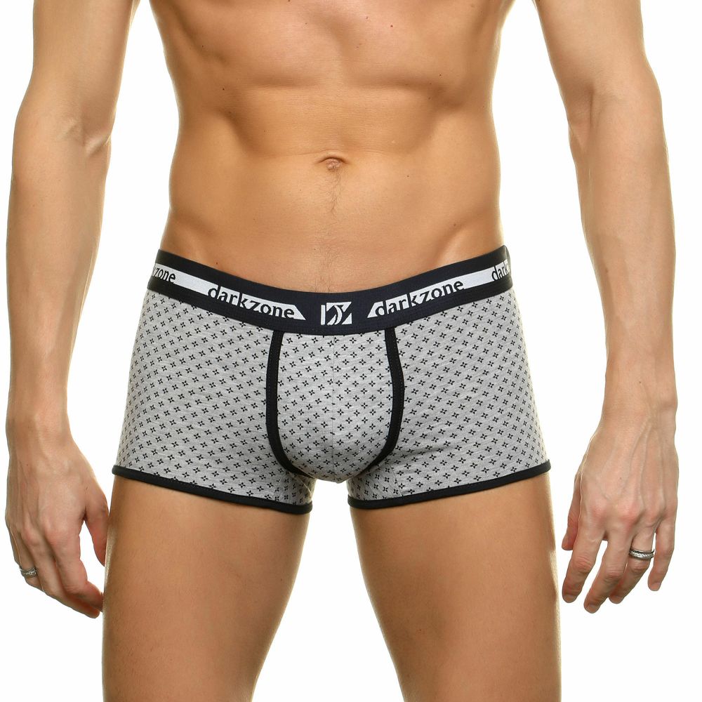 Трусы мужские хипсы серые DARKZONE DZN3213