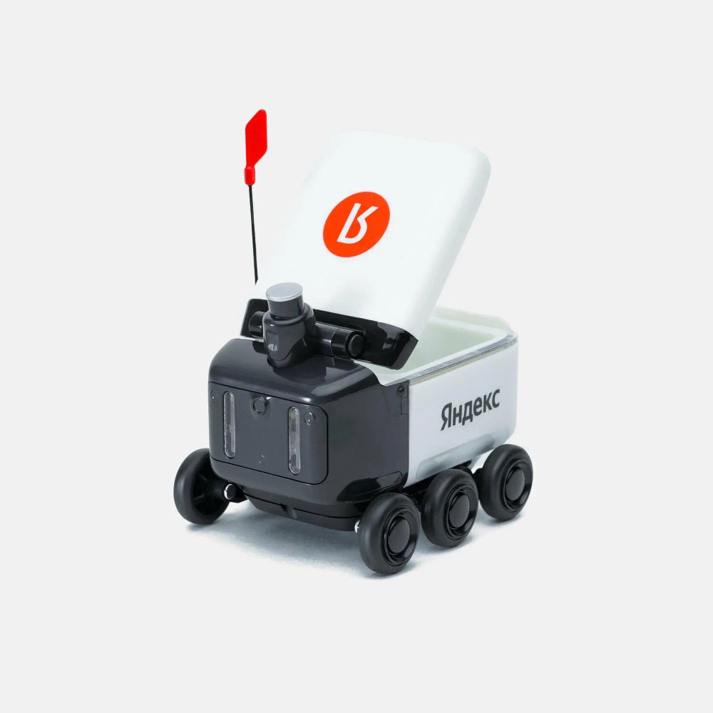 Купить Игрушка Яндекс «Робот-доставщик Яндекса» инерционная Игрушка Яндекс «Робот-доставщик Яндекса» инерционная