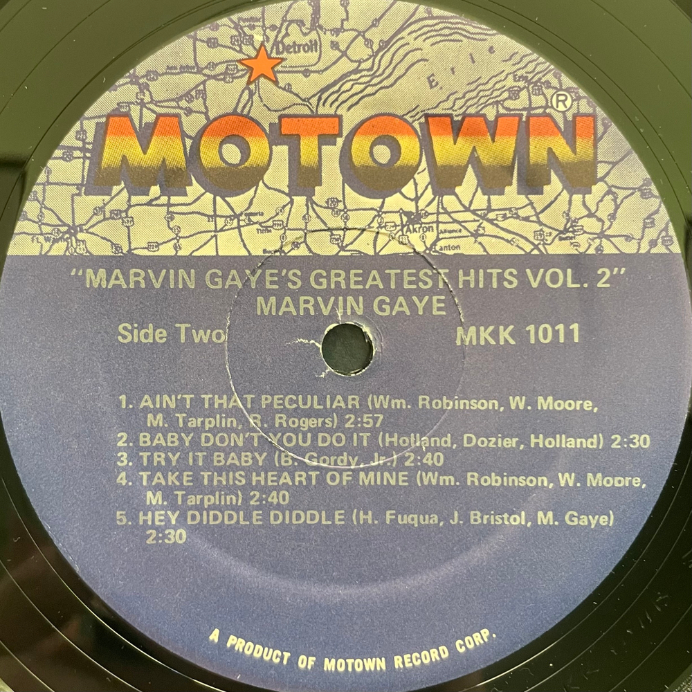 Marvin Gaye ‎– Marvin Gaye's Greatest Hits Volume 2 (США 1977г.)