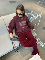 Брюки Office винный