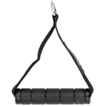 Serious Steel Fitness, Нейлоновая D-образная ручка, черная, 1 шт.