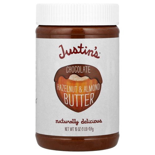 Justin's Nut Butter, Фундуковое масло с шоколадом, 16 унций (454 г)