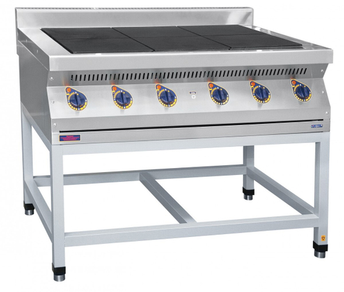 Плита электрическая шестиконфорочная Abat ЭПК-67П на подставке