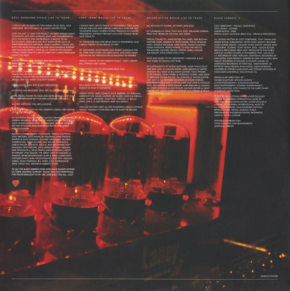 Black Sabbath / 13 (Deluxe Edition)(2LP+2CD+DVD)