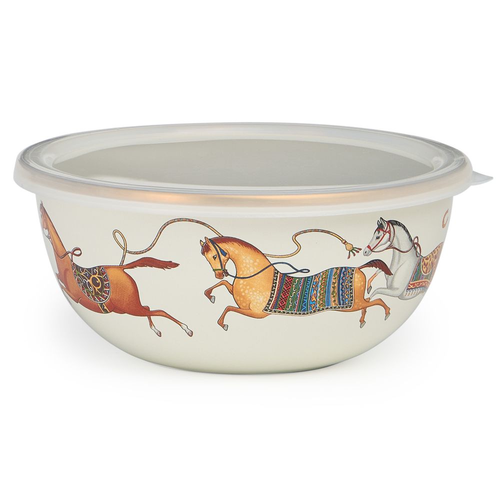 НАБОР МИСОК LEFARD ЭМАЛИРОВАН. С ПЛАСТИК.КРЫШКАМИ, СЕРИЯ PASSAGE, 6ПР. 14/16/18СМ, 0,6/0,9/1,3Л