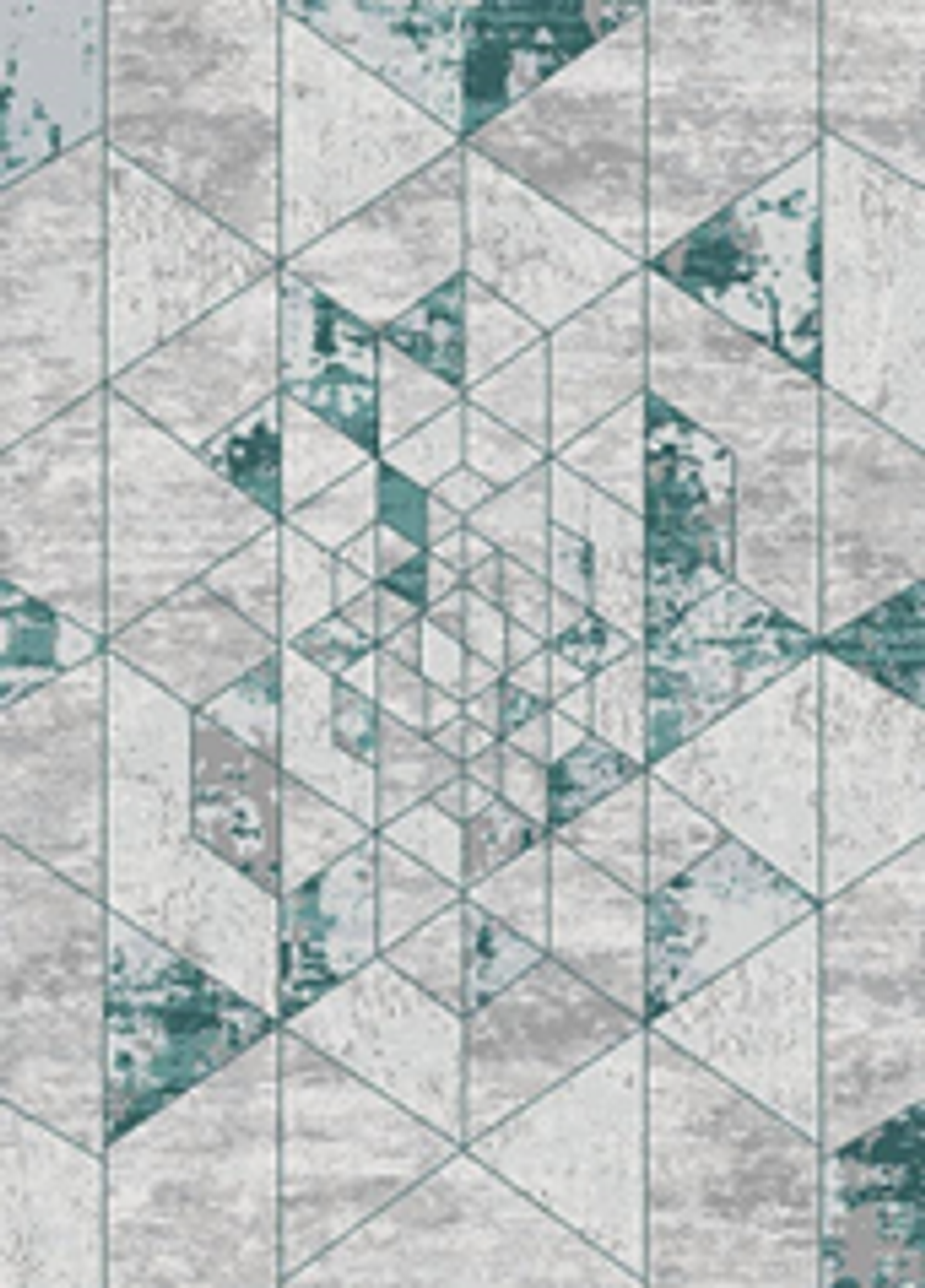 Antik 5577A S.L.GREY \ P.TURQUOISE Овал
