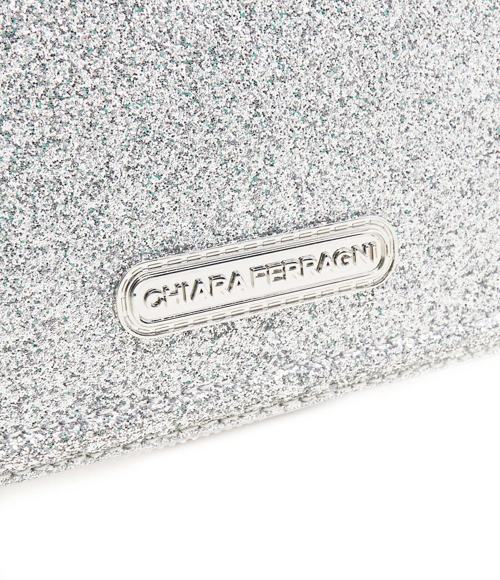 Сумка через плечо EYELIKE Chiara Ferragni - серебряный(76SB4BA2ZSB01)