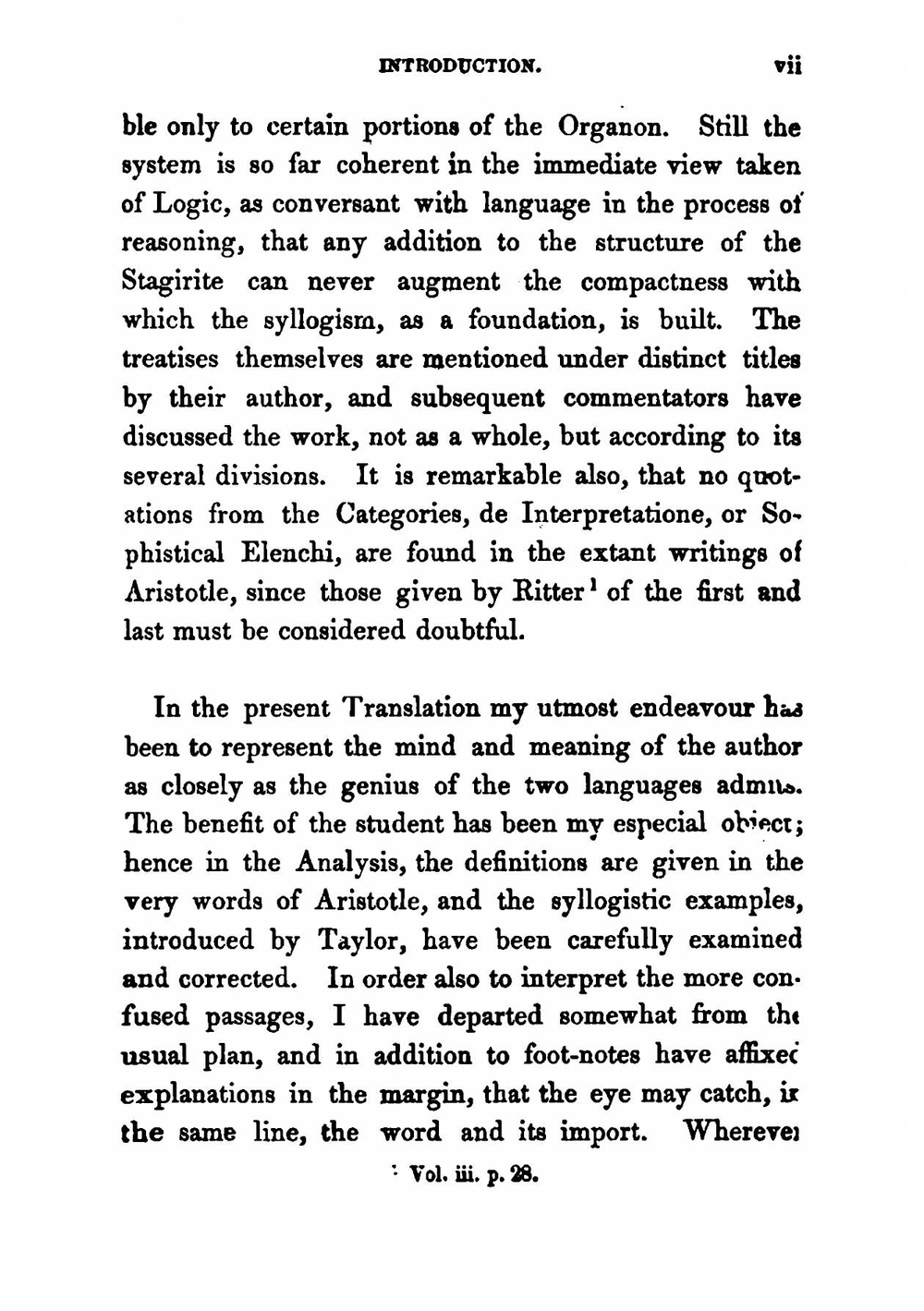 The Organon, Or Logical Treatises, of Aristotle. Volume 1 | Аристотель