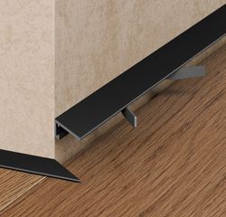 Щелевой плинтус Pro Design MINI 7067 черный, 2700x15,5x6,15 мм