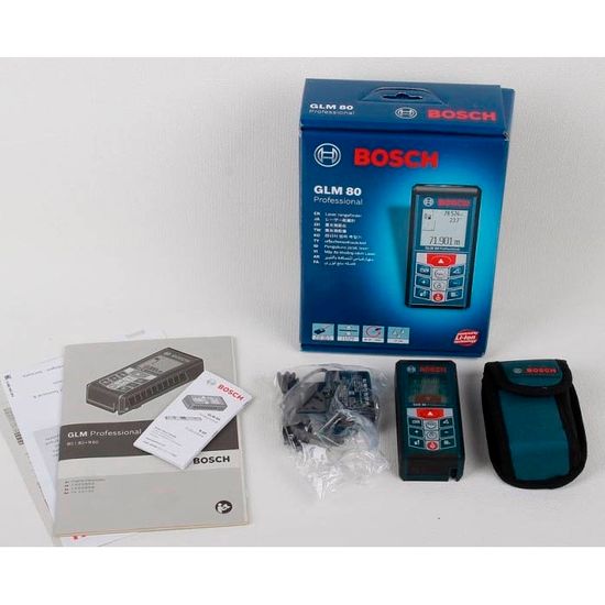 Лазерный дальномер "BOSCH" GLM 80