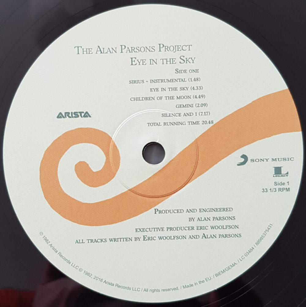 The Alan Parsons Project / Eye In The Sky (35th Anniversary Edition)(LP)