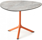 Столик ламинированный кофейный Scab Design Tripe, терракотовый, каменный