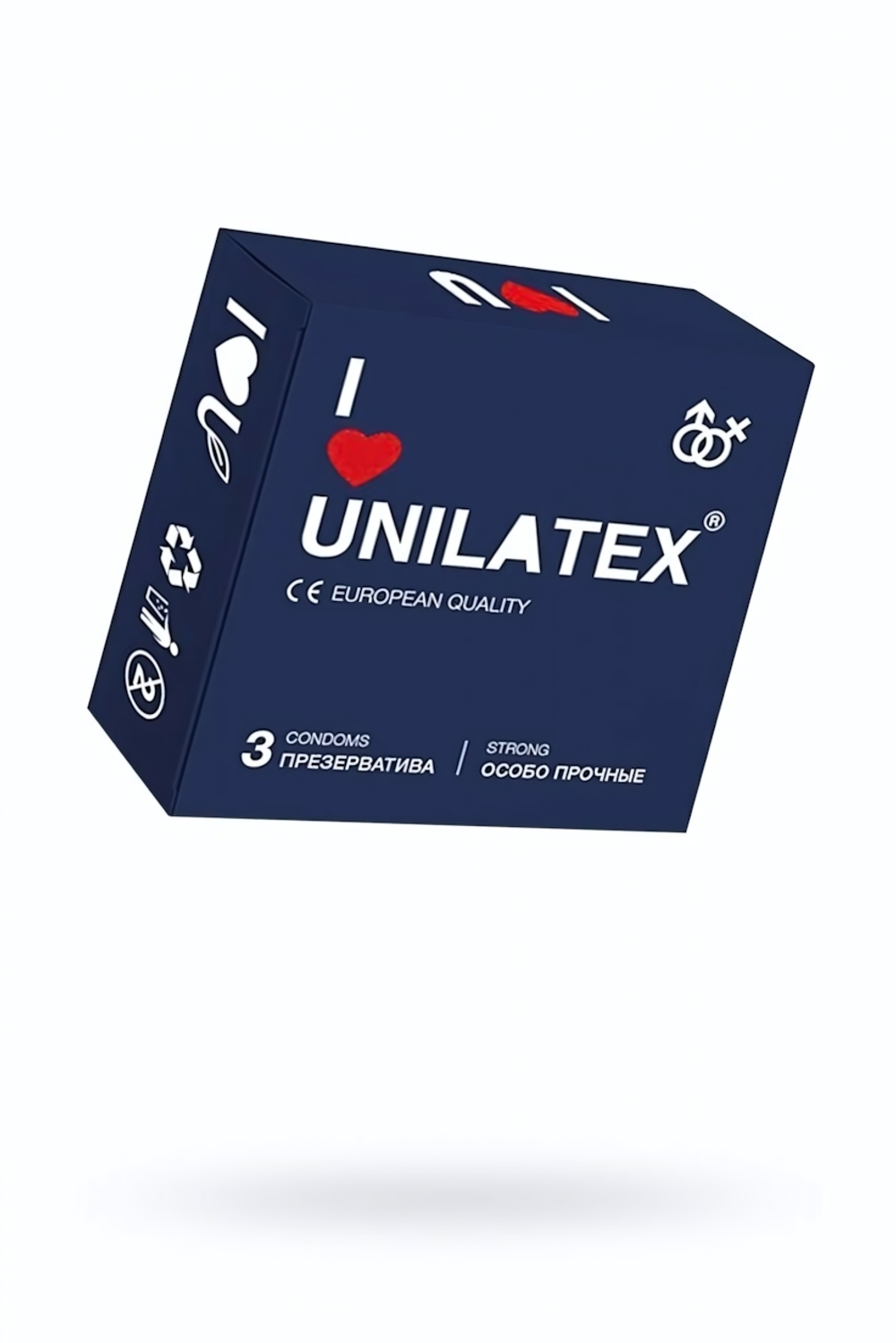 Презервативы Unilatex Extra Strong гладкие №3