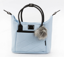 Детская коляска Adamex Quantum Superstar Deluxe 3 в 1 Q-STAR135-K (ГОЛУБ.КОЖА+ГОЛУБ.ДНО+ГОЛУБ.РАМА)