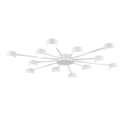 8343/12C COMFI LN26 252 белый, металл Люстра GX53 LED 12*7W 220V TORINA
