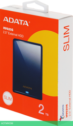 Внешний накопитель A-Data HV620S 2TB Blue (AHV620S-2TU31-CBL)