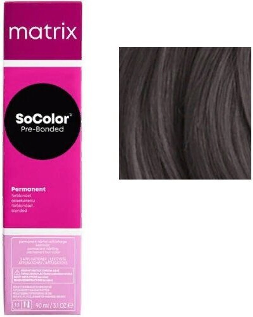 Matrix Краска для волос  SoColor Pre-Bonded 3N темный шатен 90мл