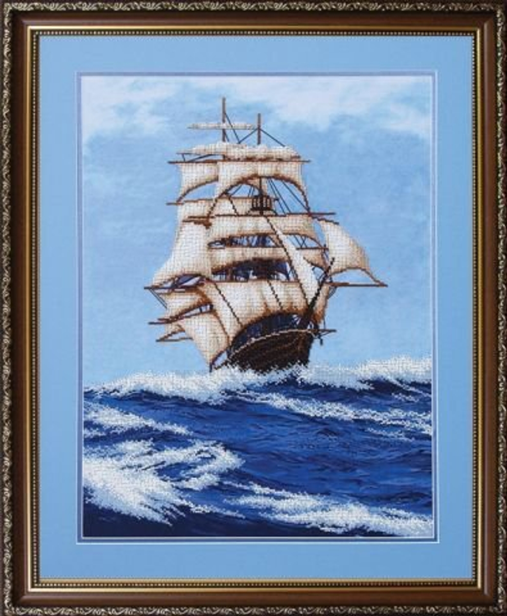 "Фрегат удачи"-Б-045 вышивка