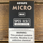 Испаритель для Micro kit by Asvape 0.5ohm