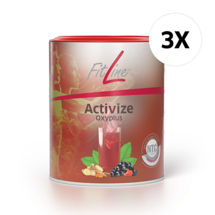 FitLine ( ФитЛайн) Активайз Оксиплюс в банке FitLine 3 x Activize Oxyplus набор 3Х175 гр