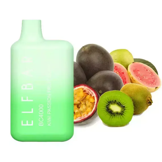 Elf Bar - Kiwi Passionfruit Guava (4000, 5% nic)