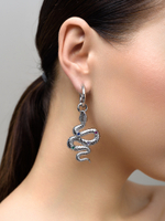 Серьги "Snake" Big Silver