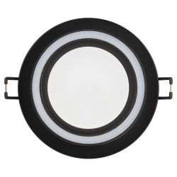 Светильник встраиваемый ЭРА DK116 BK под лампу GX53 черный | Встраиваемые светильники Для ламп GX53